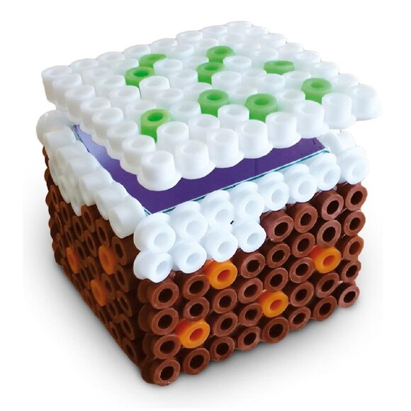 New in Box SES  Iron on Beads Beedz 3D Cake Boxes 1800 Pcs w/Accessories Age 5+ - Picture 4 of 16